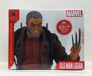 Gentle Giant Old Man Logan Mini Bust Premier Guild Exclusive Marvel Wolverine