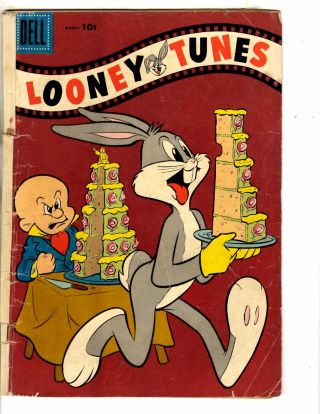 Looney Tunes 173 Vg 1956 Dell Comic Book Bugs Bunny Elmer Fudd Daffy Duck J275