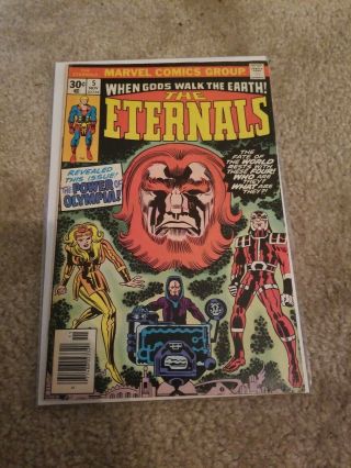 Eternals 5 1976 1st Appearance Of Thena Played By Angelina Jolie Jack Kirby