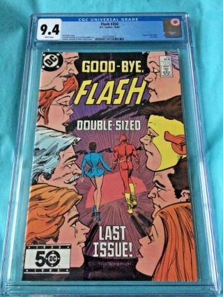 Flash 350 Last Issue Cgc 9.  4
