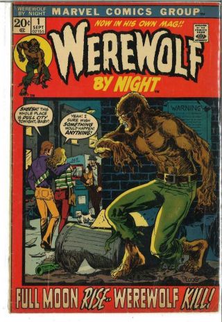 Werewolf By Night 1 " Eye Of The Beholder " 4.  0