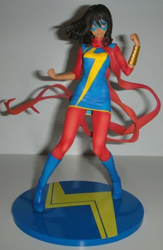 Kotobukiya Bishoujo Ms Marvel Kamala Khan Vinyl Figure Statue - From Japan