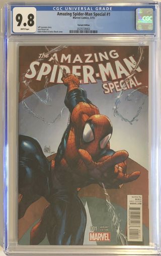 The Spider - Man Special 1 Variant Cgc 9.  8 Marvel Comic