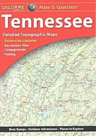 Delorme Tennessee Atlas & Gazetteer - Delorme (cor) - Book