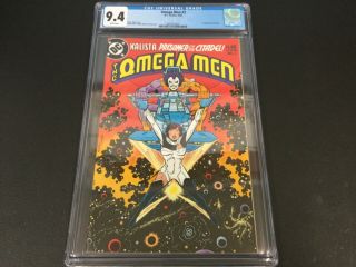 Omega Men 3 Bronze Age 1st Lobo Key Cgc 9.  4 Nm White Pages Hot Book
