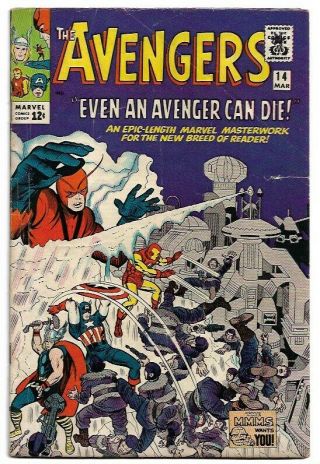 Marvel Avengers (1965) 14 Jack Kirby And Stan Lee