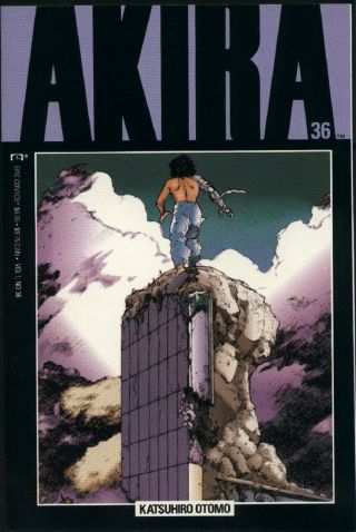 Akira 36 1988 Katsuhiro Otomo Vf/nm Epic Comics Manga
