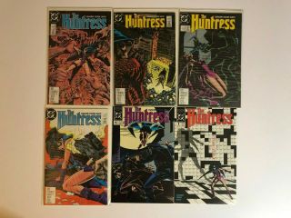 The Huntress 3,  4,  5,  6,  7,  8,  9,  10,  11 Set Dc Comics 1989 Nm Set