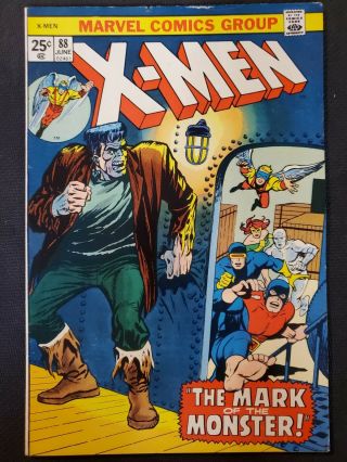 The X - Men 88 (1974) 5.  0 Marvel Comics 1st Print