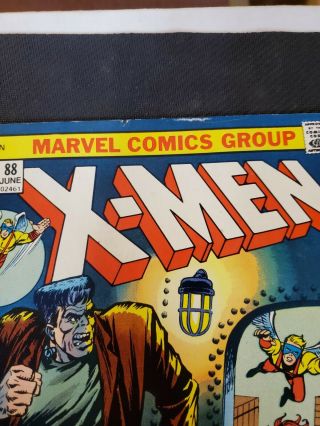 The X - Men 88 (1974) 5.  0 Marvel Comics 1st Print 2