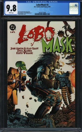 Lobo / Mask 2 Cgc 9.  8 Grant Doug Mahnke Keith Williams