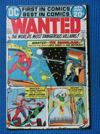 Wanted 1 - (nm) - - 1st Issue - Batman,  Green Lantern,  Green Arrow
