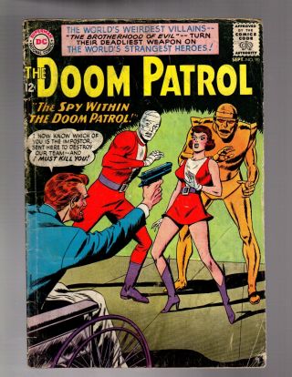 Doom Patrol 90 Good Plus September 1964