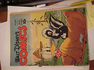 Walt Disney S Comics And Stories With Donald Duck K K Publications 12 1944