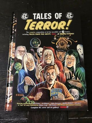 Tales Of Terror The Ec Companion Hc By Fred Von Bernewitz & Grant Geissman