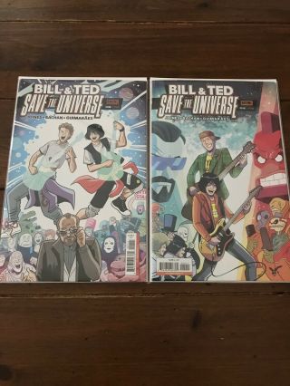 Bill & Ted Save The Universe 1 - 5 Complete Set (2017) BOOM Studios 2