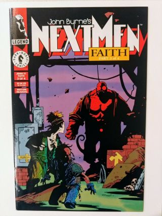 Next Men 21| Nm - | 1st Hellboy In Color