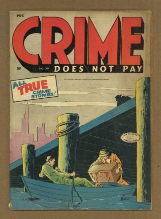 Crime Does Not Pay 39 1945 Gd,  2.  5