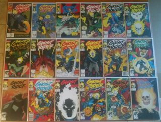 Ghost Rider 1 - 50,  Annual 1,  (marvel Comics 1990) (93)