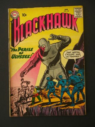Blackhawk 120 1958 Vg,  (4.  5) Dc Comic Golden Age 10¢