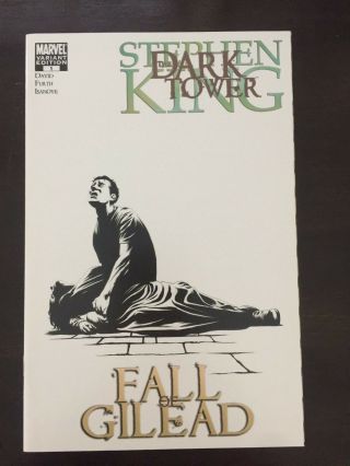 Dark Tower The Fall Of Gilead 1 2009 Marvel 1:75 Richard Isanove Sketch Variant