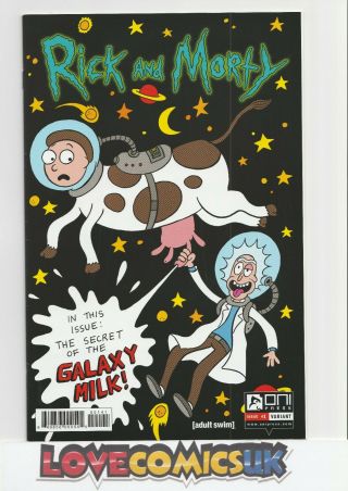 Rick And Morty 1 Johnny Ryan 1 For 30 Variant Oni Press Comics
