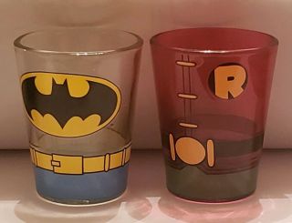 Dc Comics Batman,  Robin Suit Shot Glass Shotglass