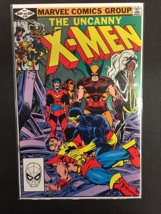 Marvel Comics Uncanny X - Men Issue 155 Vf Combined