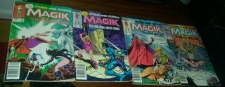 Magik Complete Marvel Limited Series Starring Storm & Illyana 1 - 4 From 1983 - 84
