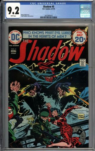 Shadow 5 Cgc 9.  2 Nm - White Pages