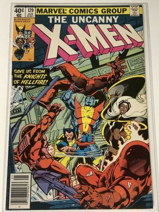Uncanny X - Men 129 1st Appearance Kitty Pride White Queen Marvel Comic Book