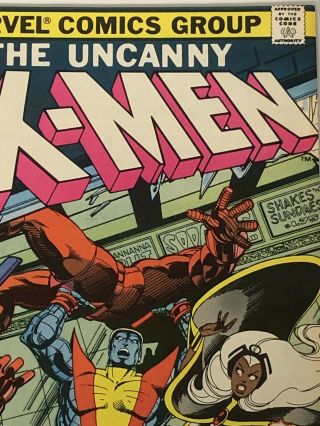 UNCANNY X - MEN 129 1ST APPEARANCE KITTY PRIDE WHITE QUEEN MARVEL COMIC BOOK 2