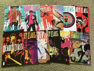 Deadly Class 1 2 3 4 5 6 7 8 9 10 11 First Prints 1b Variant 29 Pride Image