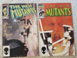 The Mutants 25 And 26 (1985,  Marvel) Key 1st Appearance Of Legion