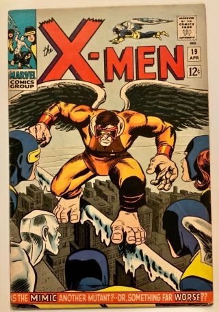 X - Men Vol.  1 19 (1966) Fn,  (6.  5) - 1st Appearance Of Mimic