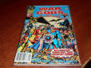 War Of The Gods 1 2 3 4 Dc 1991 Comic Book Set 1 - 4 Superman Batman Jla Cool