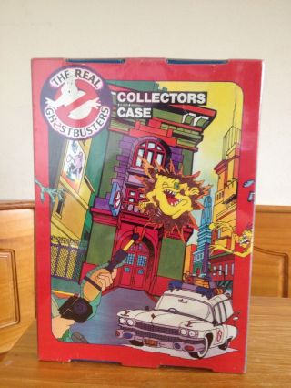 THE REAL GHOSTBUSTERS COLLECTORS CARRYING CASE 1988 Ghost Busters With Insert 2