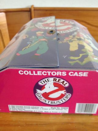 THE REAL GHOSTBUSTERS COLLECTORS CARRYING CASE 1988 Ghost Busters With Insert 5