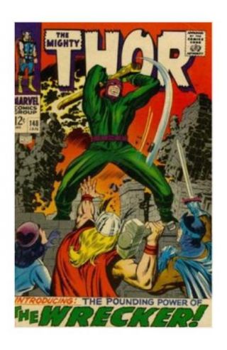 Thor 148,  (mar 1968,  Marvel) 1st App Of The Wrecker