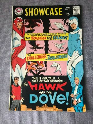Dc Comics Showcase 75 - First Appearance Hawk & Dove,  Ditko,  Teen Titans