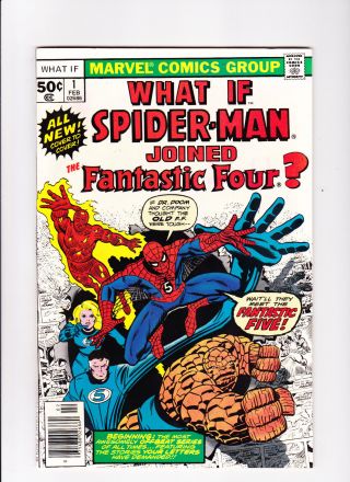 What If? No.  1 :: 1977 :: :: Featuring Spider - Man And The Fantastic Four ::