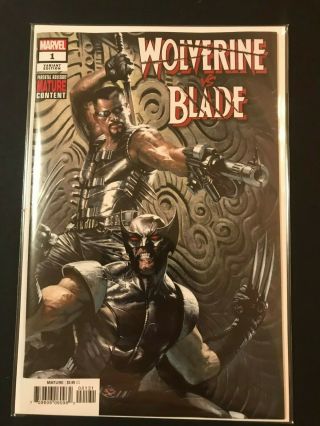 Wolverine Vs Blade 1 Dell Otto 1:50 Variant (2019) Nm Marvel Comics 1st Print