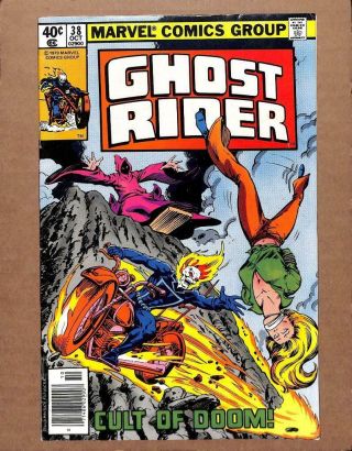Ghost Rider 38 - - Johnny Blaze Dead Or Alive Marvel Comics