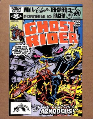 Ghost Rider 64 - Near 9.  8 Nm - Johnny Blaze Dead Or Alive Marvel Comics