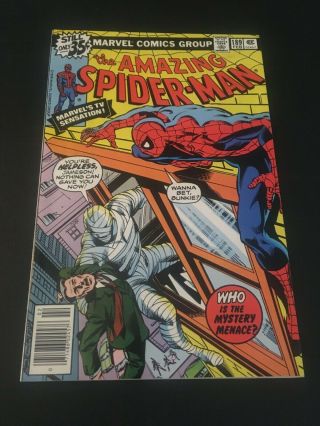Spider - Man 189 (2/79 Marvel) Smythe Man - Wolf App Wolfman Byrne Fn/vf