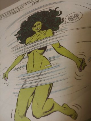 The Sensational She Hulk 40 1992 John Byrne Nude Jump Rope Naked 3