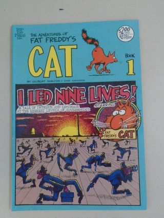 The Adventures Of Fat Freddy ' s Cat 1 - 4,  6 2