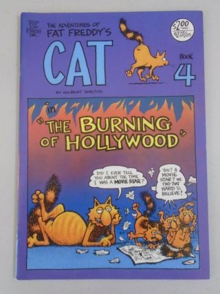The Adventures Of Fat Freddy ' s Cat 1 - 4,  6 8