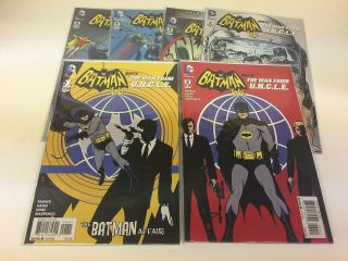 Batman 66 Meets The Man From Uncle 1 - 6 (dc/parker/allred/0918599) Full Set Of 6