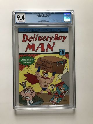 Delivery Boy Man Cgc Nm Extremely Rare Only One On Ebay Action Comics 1 Homage
